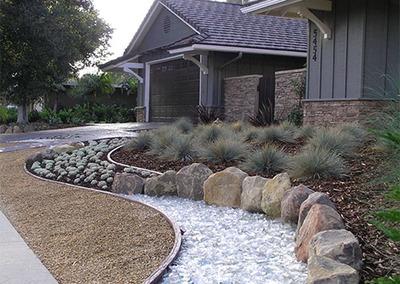 日式庭院景觀設(shè)計效果-枯山水