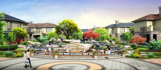 新湖香格里拉地產(chǎn)景觀設(shè)計