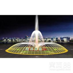 景觀噴泉水景設計方案 打造彩色音樂噴泉的藝術與科技結合